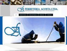 Tablet Screenshot of ferreteriaacosta.com